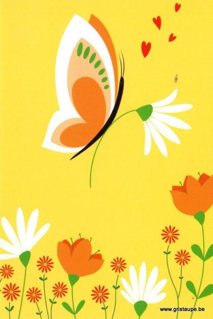 carte postale illustrée par alice de page et éditée aux éditions de mai papillon