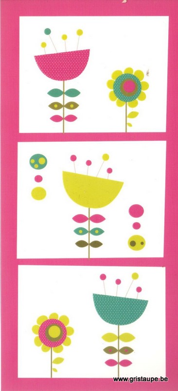 carte postale illustrée par nelle charly et éditée aux éditions aquarupella fleurs