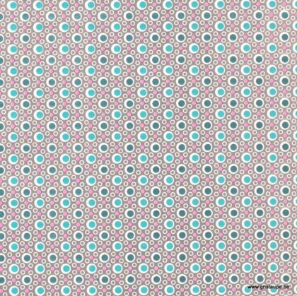 papier petit pan bulles grises