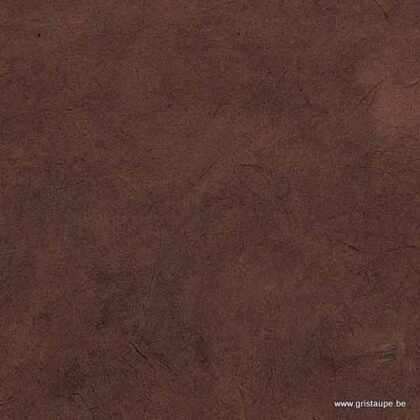 papier main lamali lokta fin marron glacé