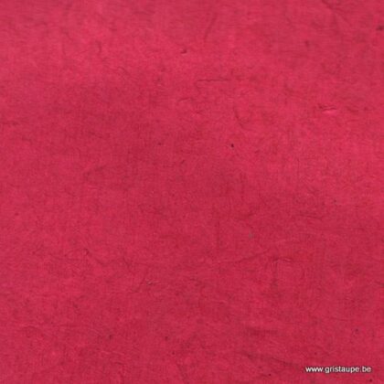 papier main lamali lokta fin rouge rose