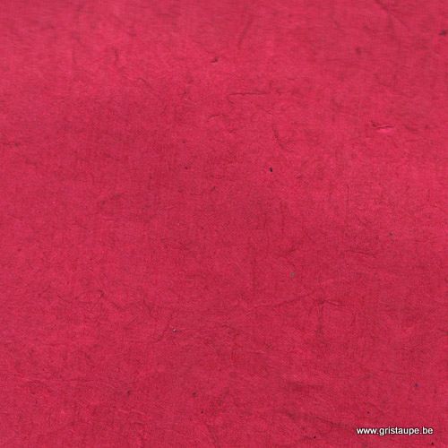 papier main lamali lokta fin rouge rose