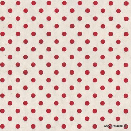 papier main lamali lokta pidoup rouge et blanc