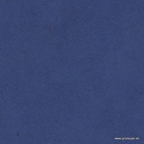 papier lokta fin fabriqué à la main au népal de couleur bleu profond