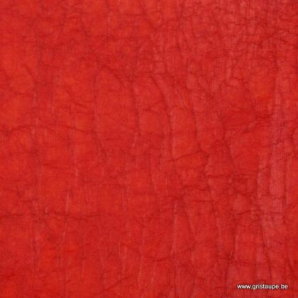 papier lokta tramé translucide fabriqué par lamali au népal couleur rouge