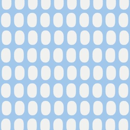 papier bindewerk motif géométrique blanc sur fond bleu